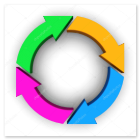 Recyclingquote – Symbolgrafik