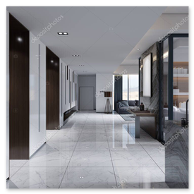 Flurgarderobe mit Sitzbank und Stauraum