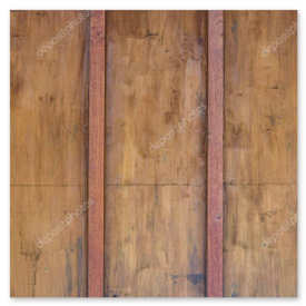 Wandverkleidung aus Holzlamellen